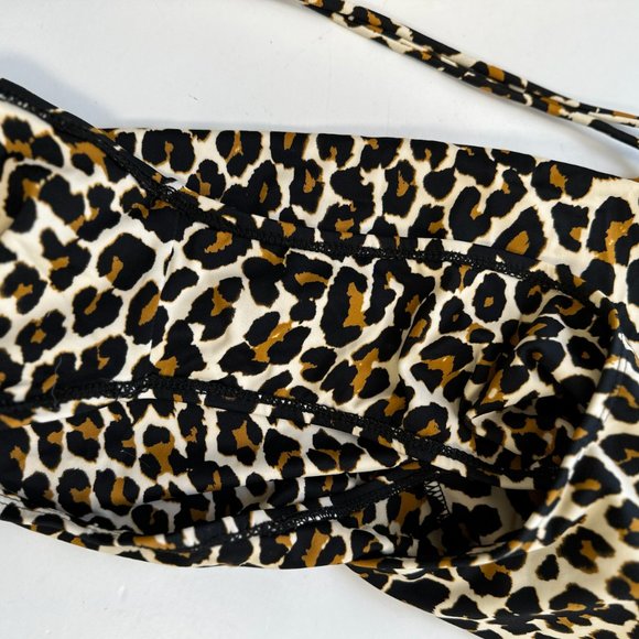 Code B Lanzarote Leopard Print One Piece - Size 5 (14) - Picture 5 of 10